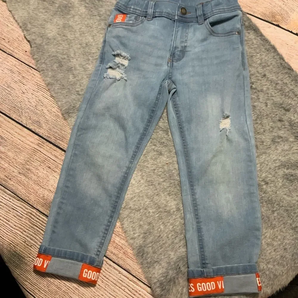 Polo Ralph Lauren Tee & Garanimals Jeans Set Size 5